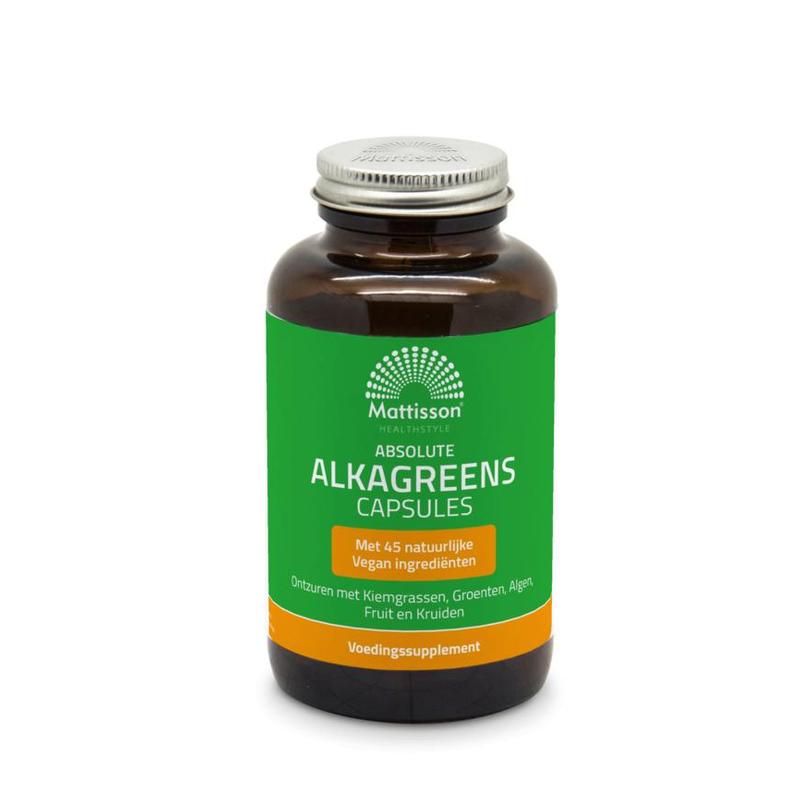 Mattisson Mattisson Absolute AlkaGreens 540mg - 180 vcaps - 180vcp