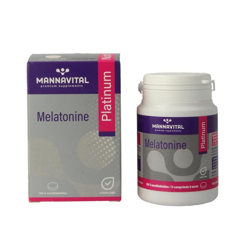 Mannavital Mannavital Melatonine Platinum - 120stb