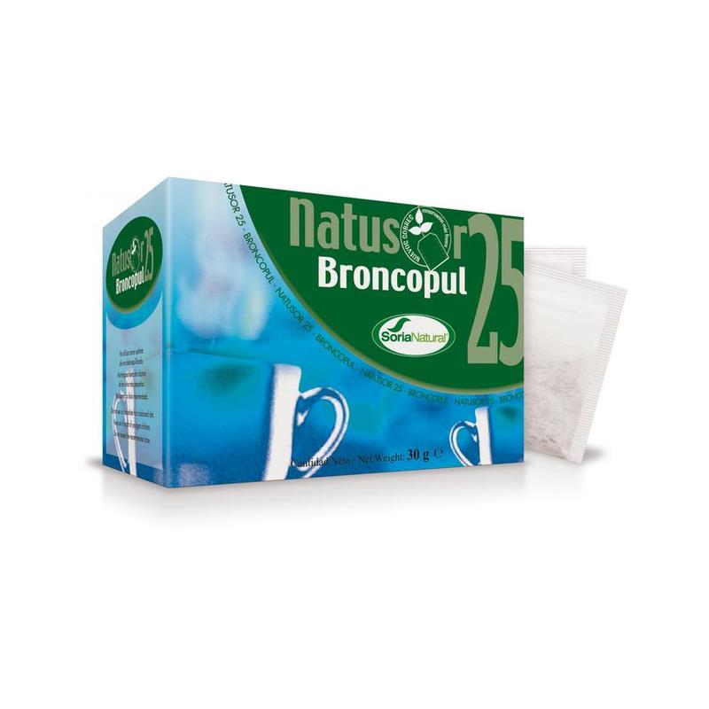 Soria natural Soria Natural Natusor 25 Broncopul - 20zk