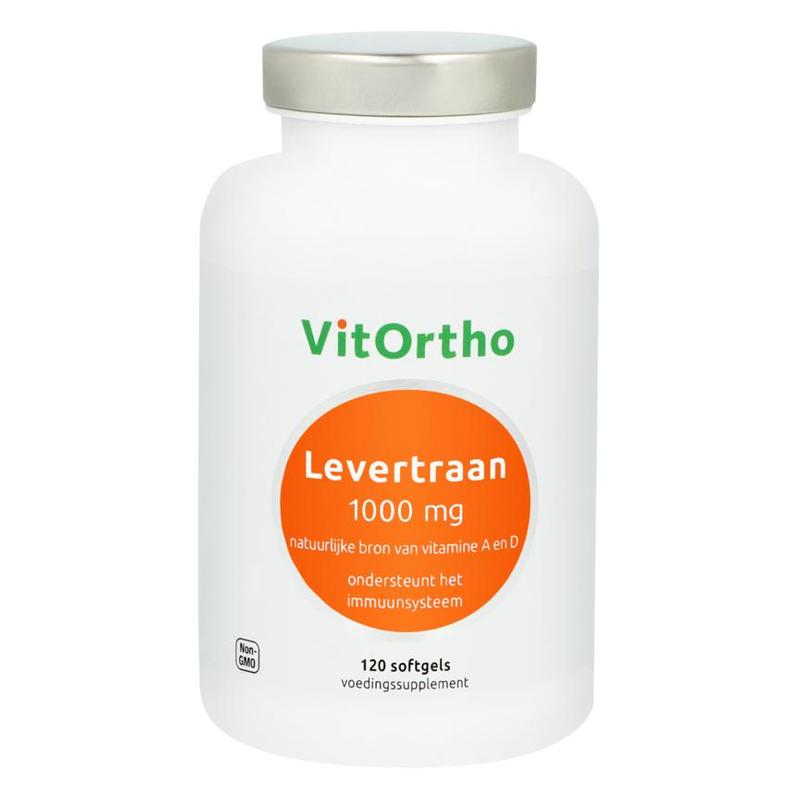 Vitortho VitOrtho Levertraan 1000mg - 120sft