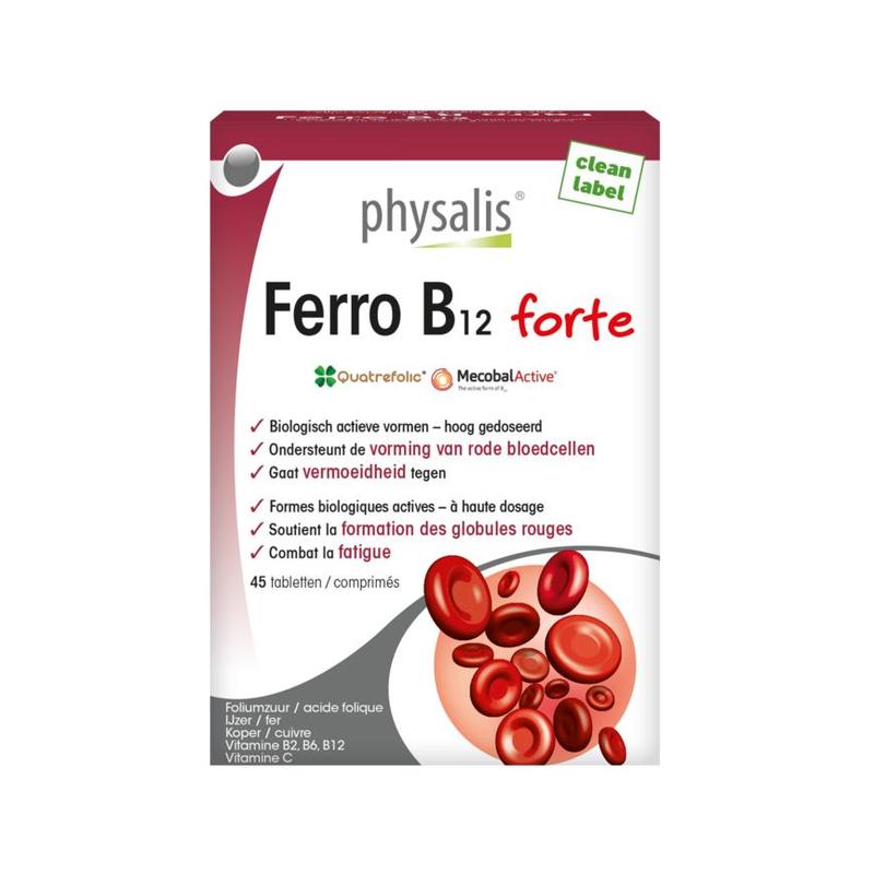 Physalis Physalis PH Ferro B12 Forte 45 tab - 45tb