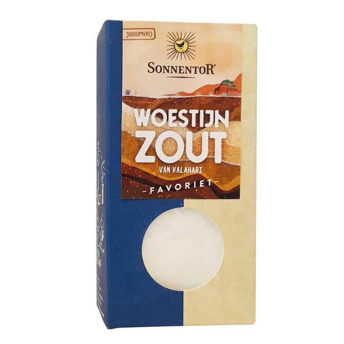 Sonnentor Sonnentor Kalahari Woestijnzout fijn - 150gr