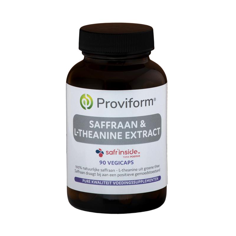 Proviform Proviform Saffraan 30mg active Theanine 100mg 90vc - 90vcp