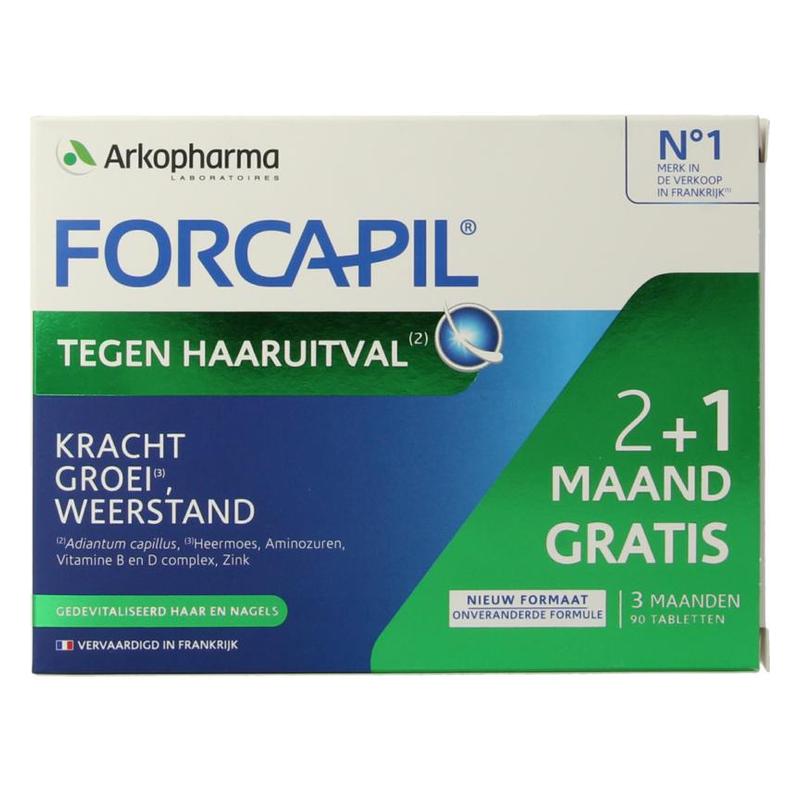 Forcapil FORCAPIL tegen Haaruitval Promopack - 90tb