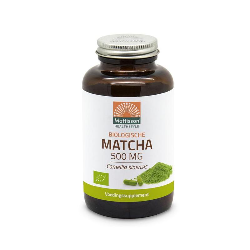 Mattisson Mattisson Bio Matcha 500mg 90 vcaps. - 90vcp
