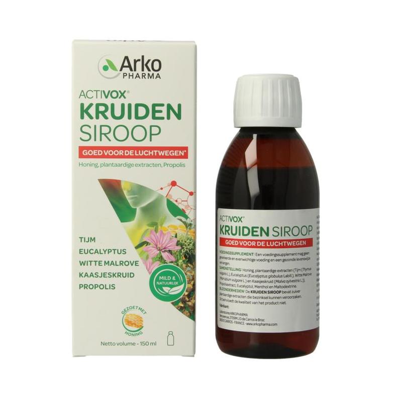 Kruidensiroop KRUIDENSIROOP Kruidensiroop - 150ml