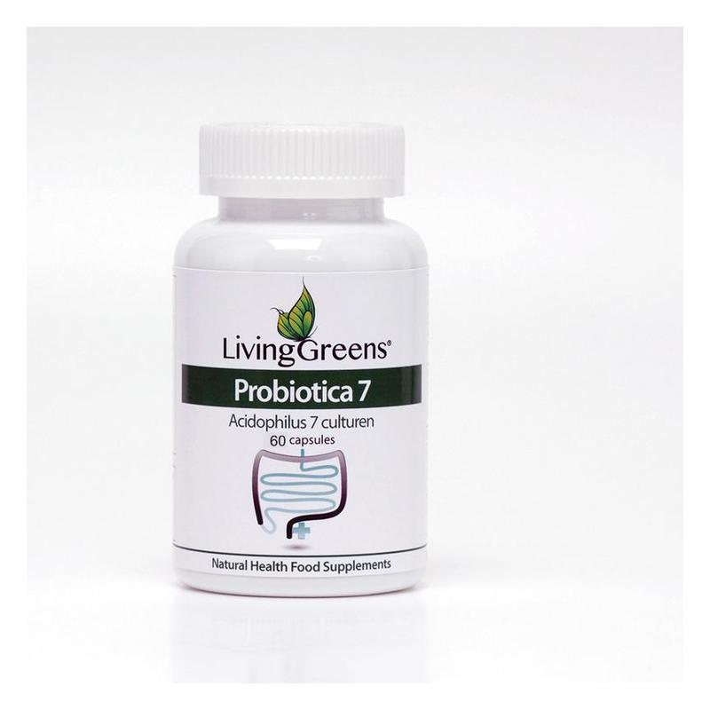 Livinggreens Livinggreens Probiotica acidophilus 7 culturen - 60cp