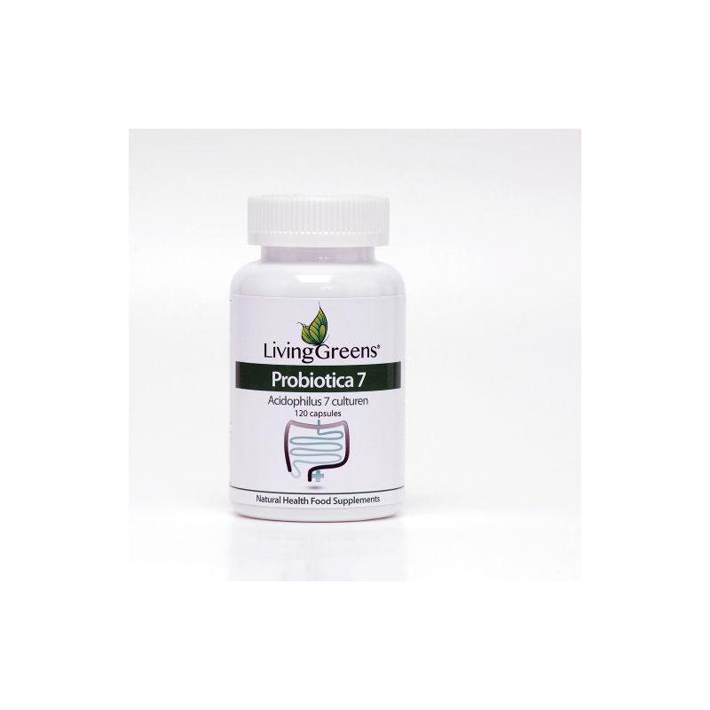 Livinggreens Livinggreens Probiotica acidophilus 7 culturen - 120cp