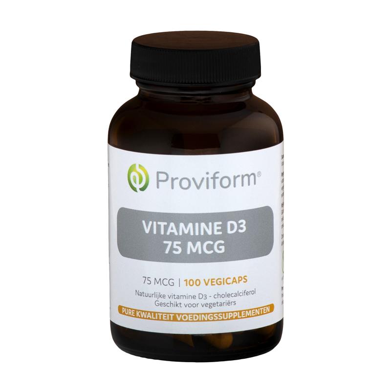 Proviform Proviform Vitamine D3 - 75mcg (3000 IE) 100vcaps - 100vcp