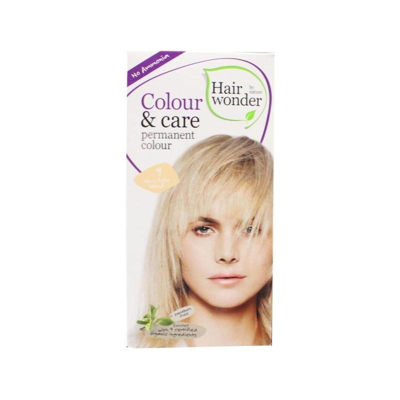 Hairwonder HAIRWONDER Colour & Care Very light blond 9 - 100ml