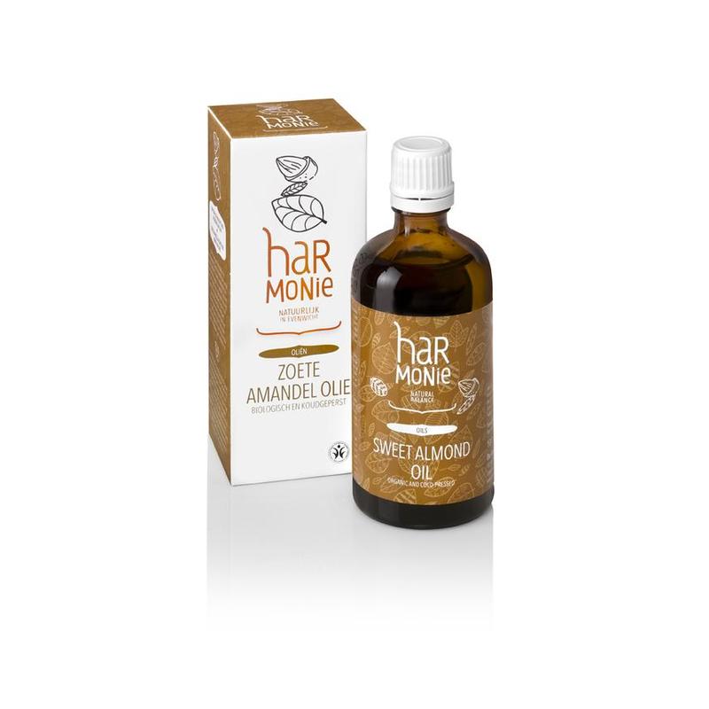 Harmonie HARMONIE Zoete Amandel olie (biologisch en koudge - 100ml