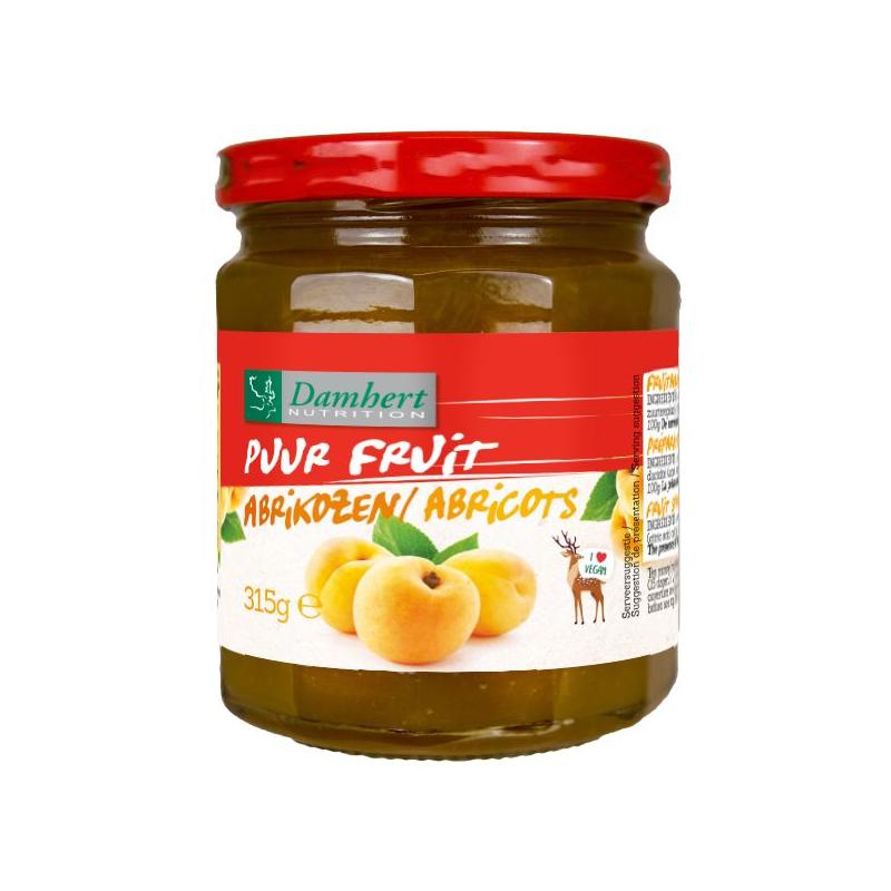 Damhert Damhert Puur Fruit Confituur Abrikozen - 315gr