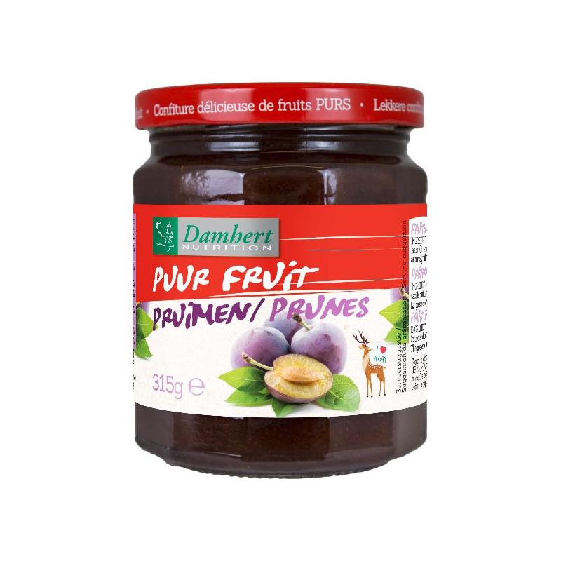 Damhert Damhert Puur Fruit Confituur Pruimen - 315gr