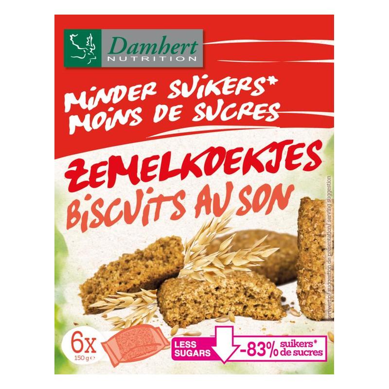 Damhert Damhert Minder Suikers Zemelkoek - 150gr