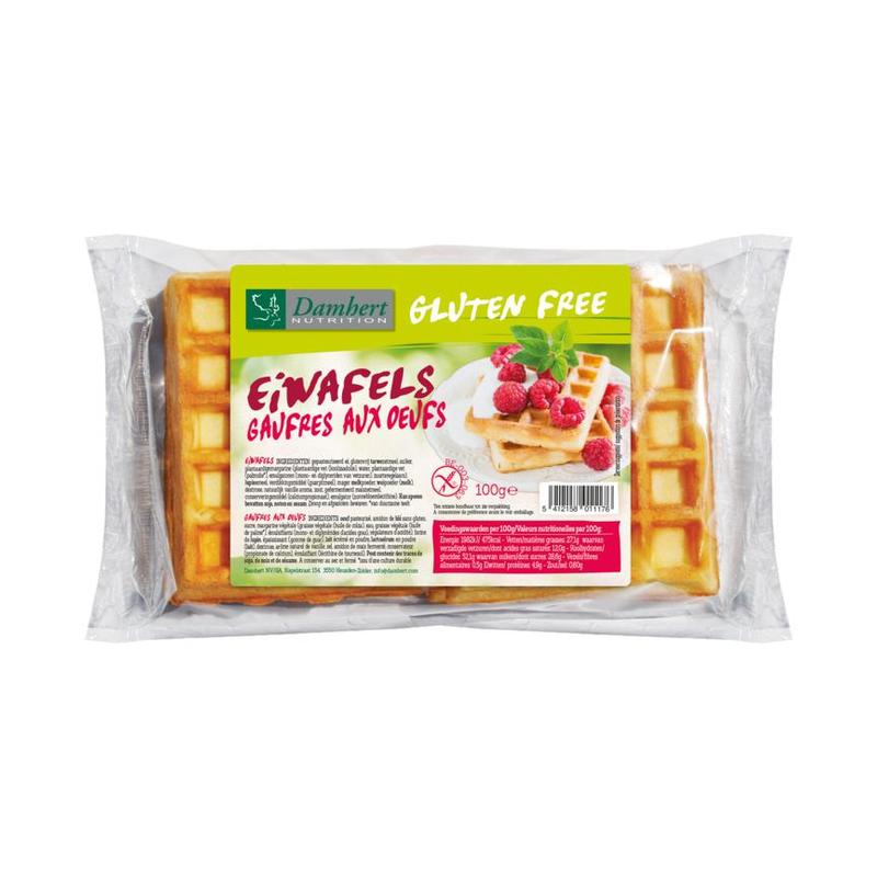 Damhert Damhert Gluten Free Eiwafels - 100gr