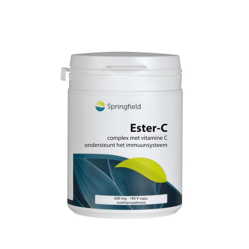 Springfield Springfield Ester-C 600mg met 10% Bioflavonoiden - 180vcp