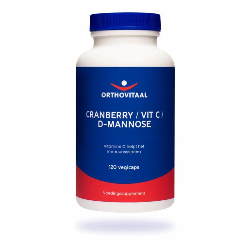Orthovitaal Orthovitaal Cranberry/Vit C/D-Mannose - 120vcp