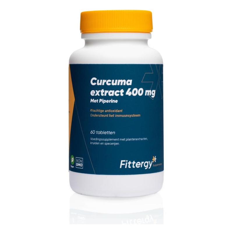 Fittergy Fittergy Curcuma extract 400 mg - 60tb