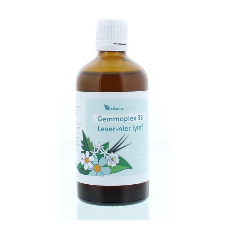 Balancepharma BalancePharma Gemmoplex 38 Lever-Nier lymf - 100ml