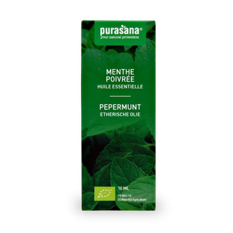 Purasana PURASANA E.O. Pepermunt 10 ml BIO - 10