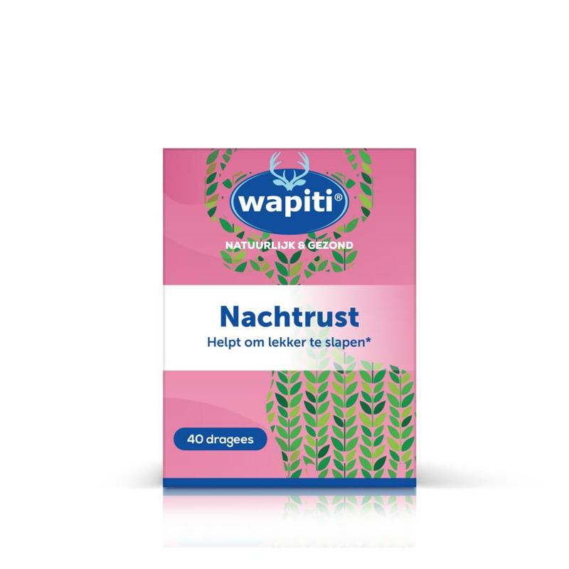 Wapiti Wapiti Nachtrust 40dragees - 40
