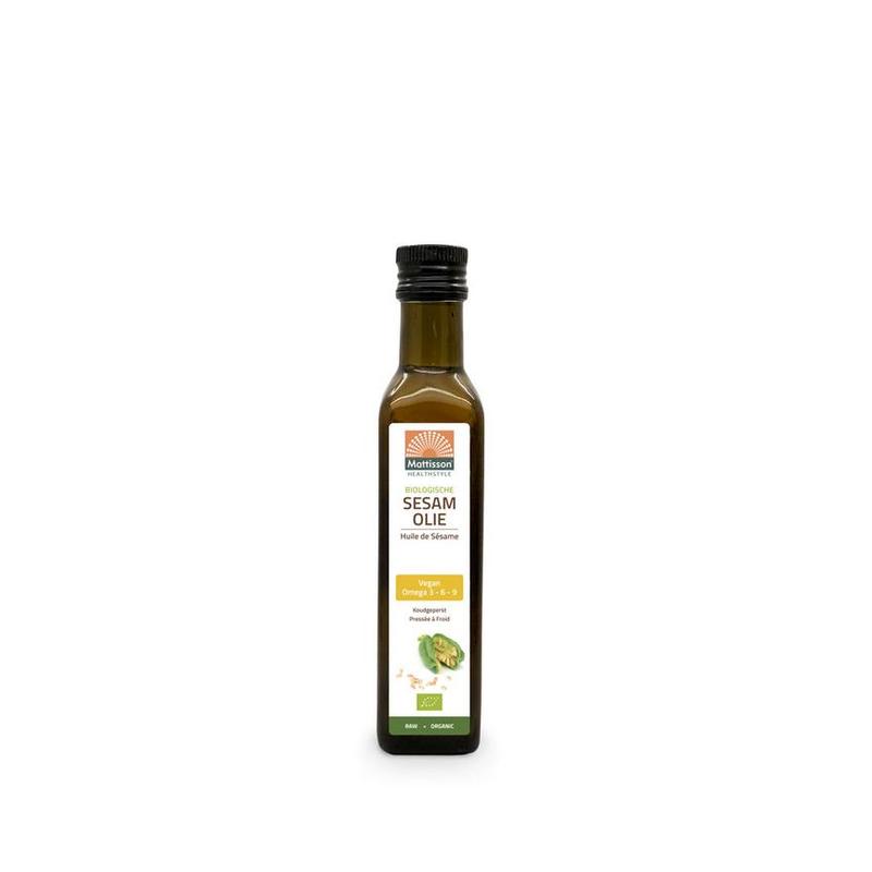 Mattisson Mattisson Bio Sesam Olie Raw 250ml - 250ml