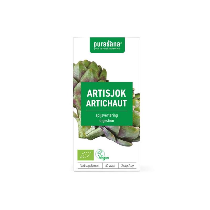 Purasana PURASANA Artisjok extract 300 mg 60 Vcaps BIO - 60vcp