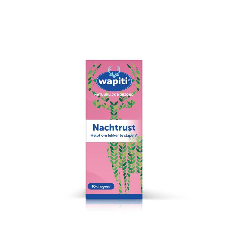 Wapiti Wapiti Nachtrust 10dragees - 10