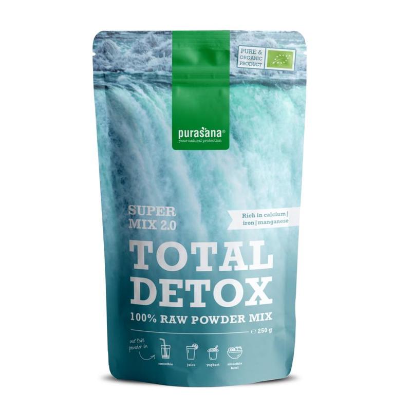 Purasana PURASANA Total Detox Mix 2.0 250 g BIO - 250gr