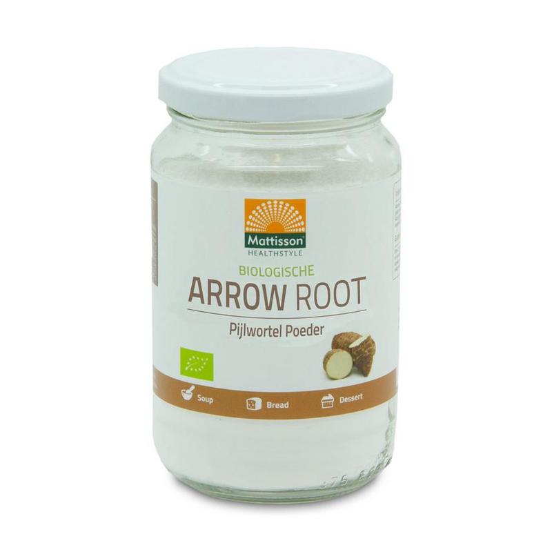 Mattisson Mattisson Bio Arrow Root Pijlwortel poeder 190g - 190gr