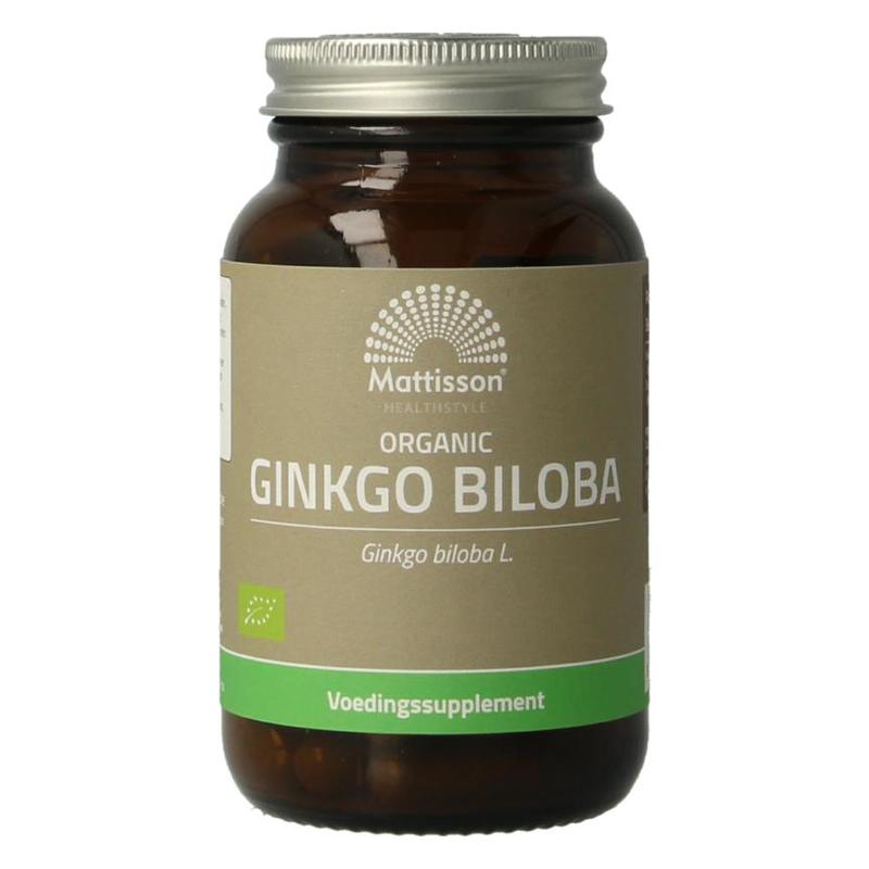 Mattisson Mattisson Org Ginkgo Biloba 60 vcaps - 60vcp
