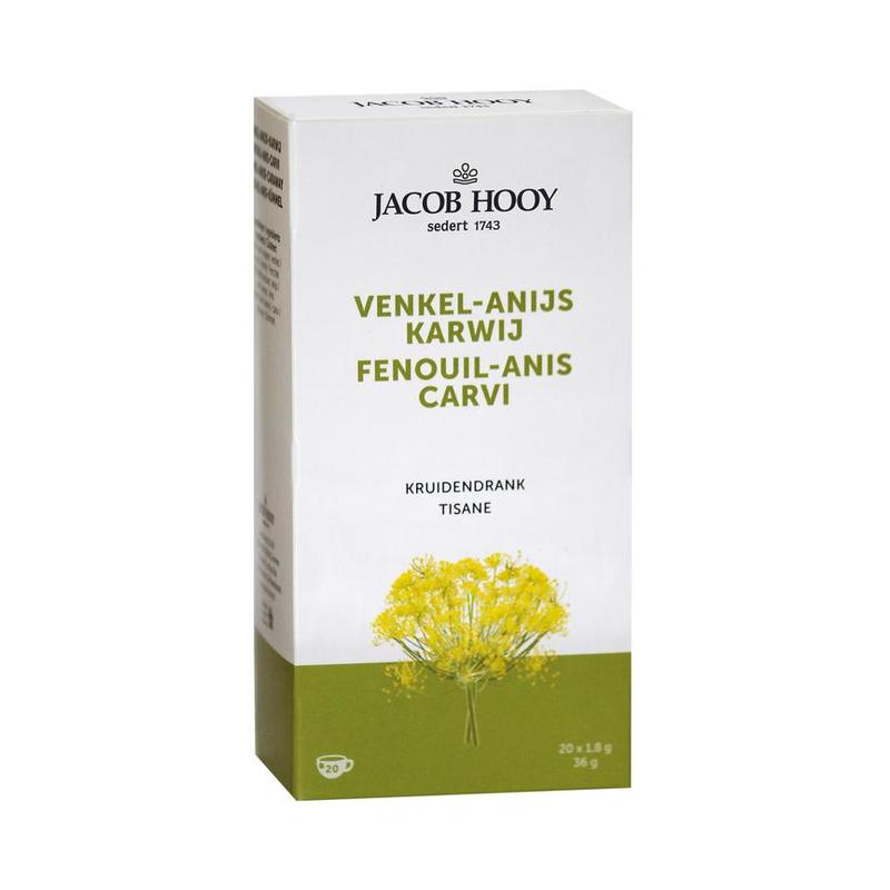 Jacob hooy Jacob Hooy Theezakjes VENKEL/ANIJS/KARWIJ - 20zk