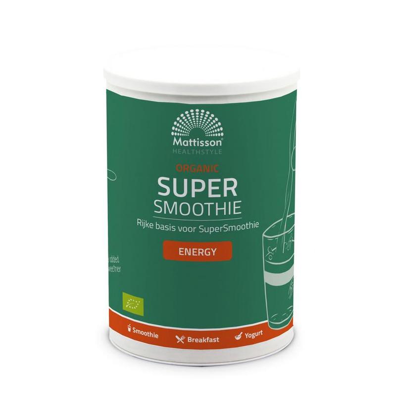 Mattisson Mattisson Org Supersmoothie Energie 500g - 500gr