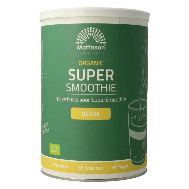 Mattisson Mattisson Org Supersmoothie Detox 500g - 500gr