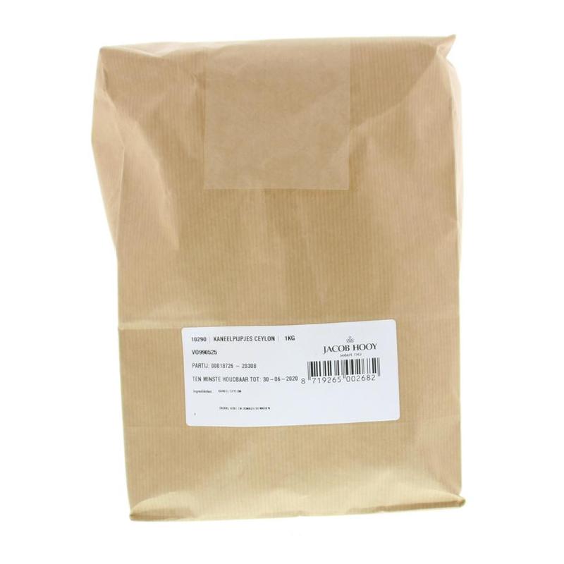 Jacob hooy jacob Hooy KANEELPIJPJES CEYLON - 1kg