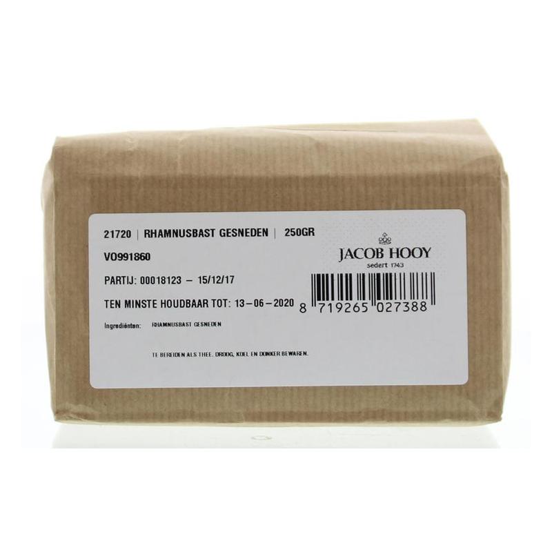 Jacob hooy jacob Hooy RHAMNUSBAST GESNEDEN - 250gr