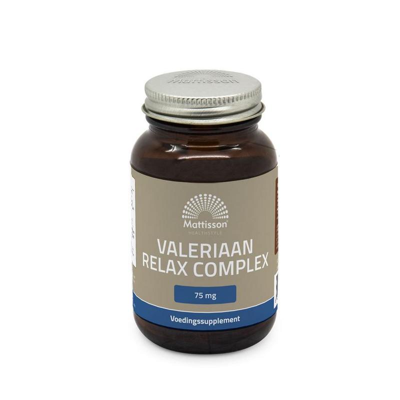 Mattisson Mattisson Valeriaan Relax Complex - 60 capsules - 60cp