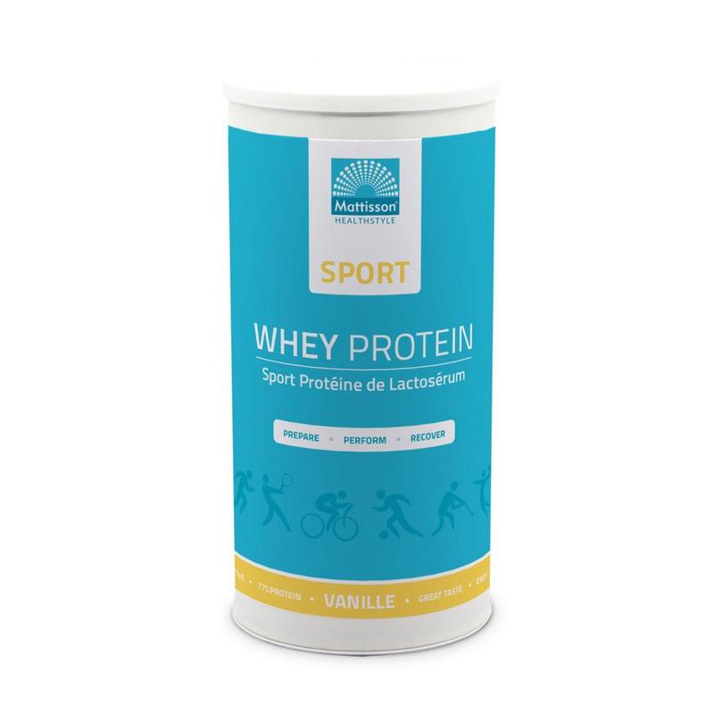 Mattisson Mattisson Wei Proteïne Poeder Sport Vanille 450g - 450gr