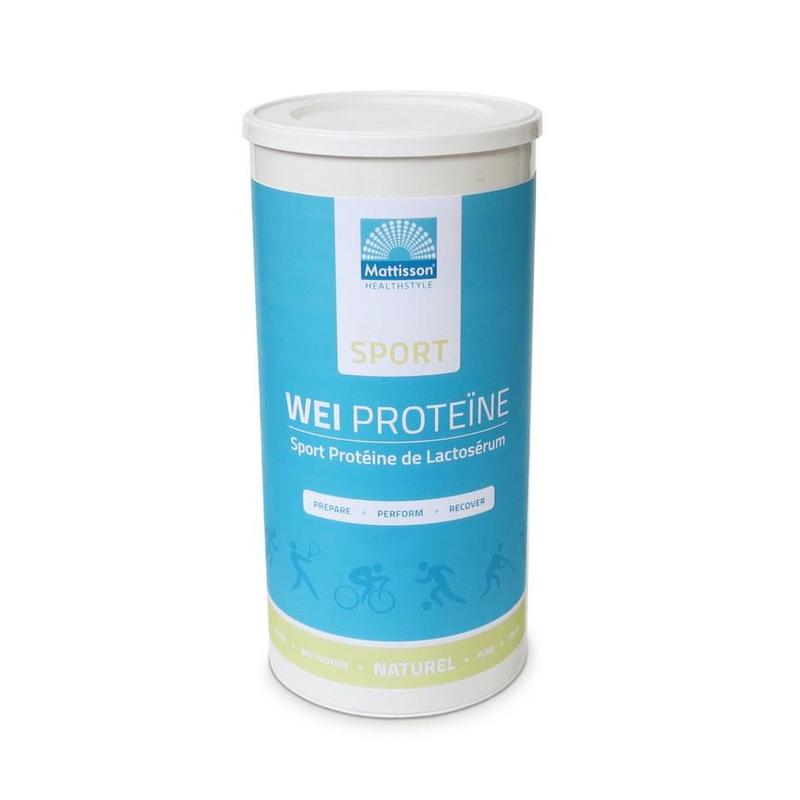 Mattisson Mattisson Wei Proteïne Poeder Sport Naturel 450g - 450gr