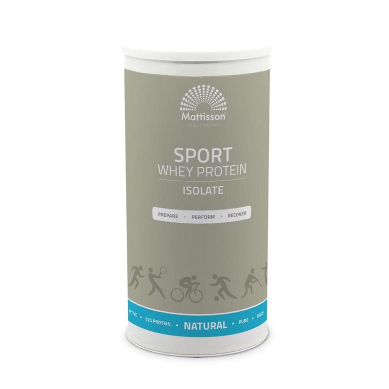 Mattisson Mattisson Whey Protein Isolate - 500 gram - 500gr