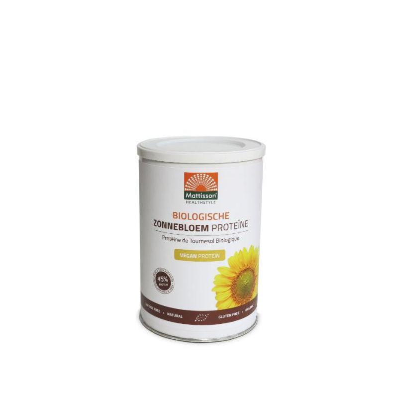Mattisson Mattisson Bio Zonnebloem Proteïne Poeder 45% 400g - 400gr