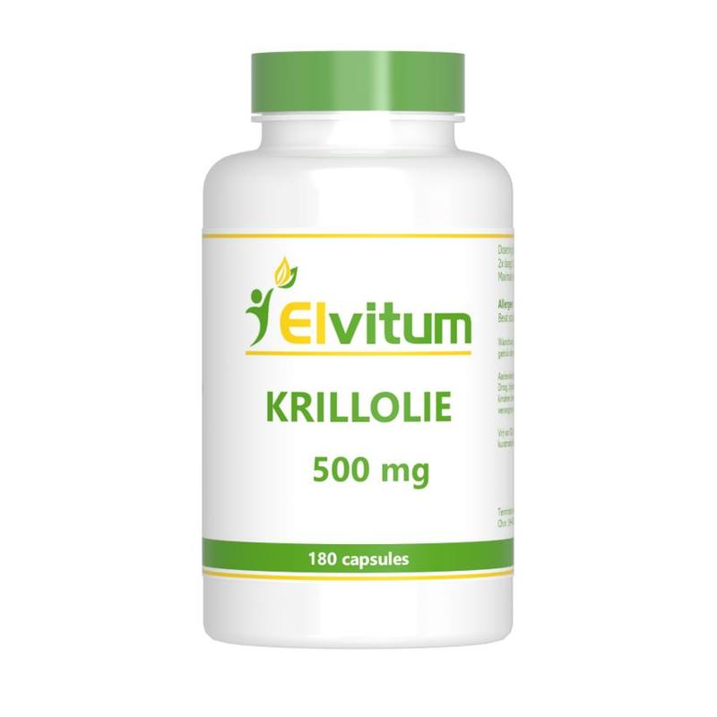Elvitum Elvitum Krill olie - 180cp