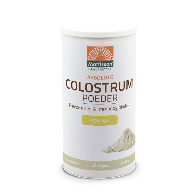 Mattisson Mattisson Absolute Colostrum Poeder 30% IgG 220g - 220gr
