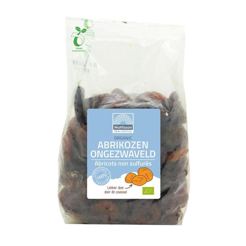 Mattisson Mattisson Org Abrikozen 500g - 500gr