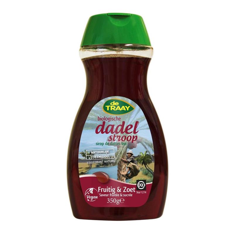 Traay honing Traay Honing DADELSTROOP BIO FLES 350G - 350gr