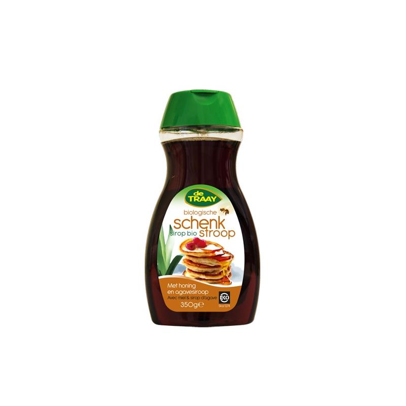 Traay honing Traay Honing SCHENKSTROOP BIO FLES 350G - 350gr