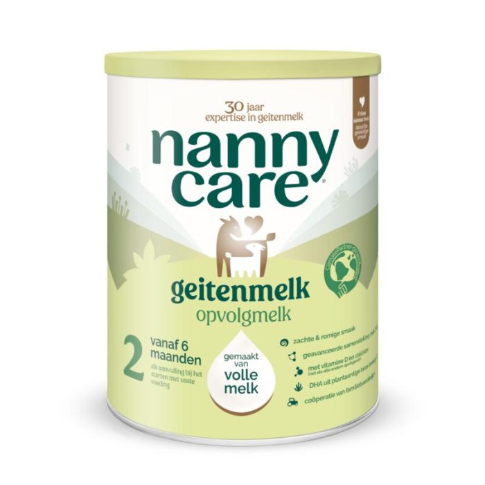 Nannycare Nannycare Opvolgmelk Stage 2 - 800gr