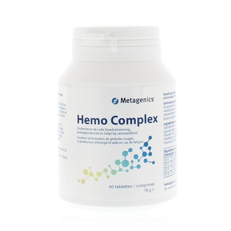Metagenics Metagenics Hemo-Complex NF 60TABL - 60tb