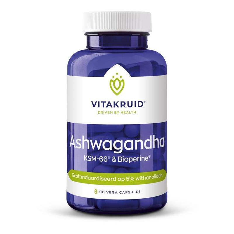 Vitakruid Vitakruid Ashwagandha KSM-66 & Bioperine 90 - 90vcp