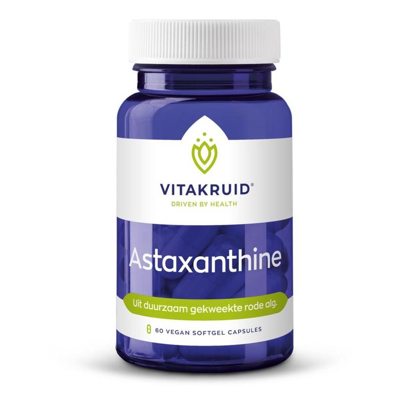 Vitakruid Vitakruid Astaxanthine AstapureÂ® 4mg duurz. gekw - 60vcp